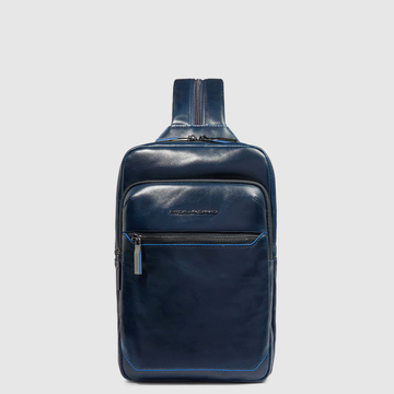 monospalla con portabilità a zaino CA6589B2 BLU2 PIQUADRO 