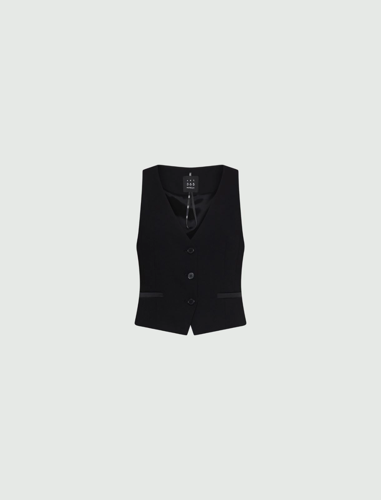 gilet in envers satin GIBERNA 002 MARella 