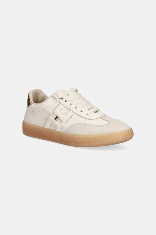sneakers con logo F4A9EO51O BURRO/ORO ELISABETTA FRANCHI 