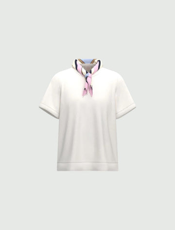 t-shirt con foulard EMMMAESTRO 001 EMME MARELLA 