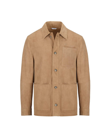 giubbino overshirt in suede 4032H8603 263420 25 MANUEL RITZ 