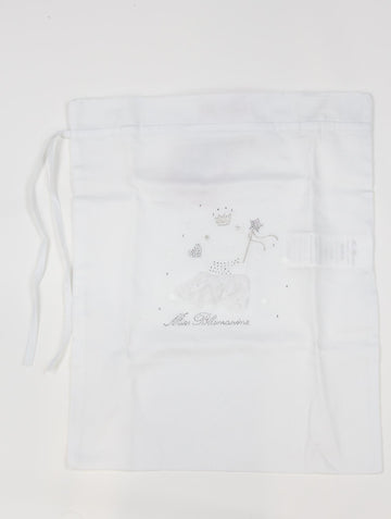 SACCO NASCITA CON ORSETTO MBL3290-BIS BIANC MISS BLUMARINE 