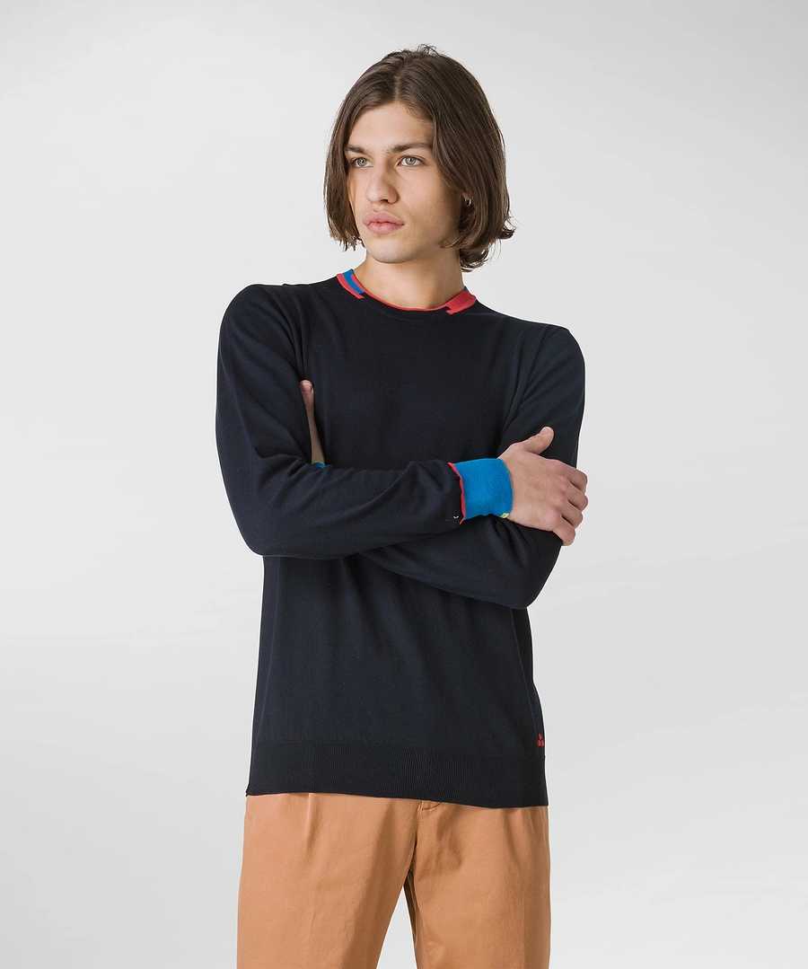 Maglioncino con inserti PEU4640 99011990 215 PeUTEREY 