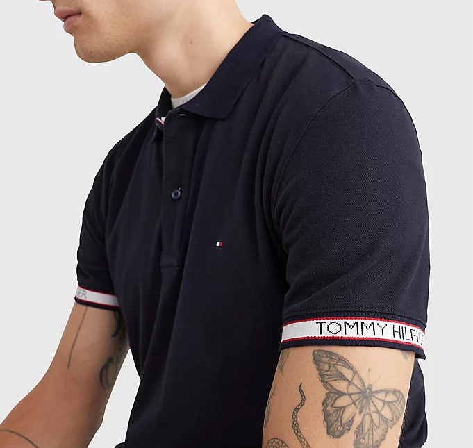 polo maniche corte uomo MW0MW23960 DW5 TOMMY HILFIGER 
