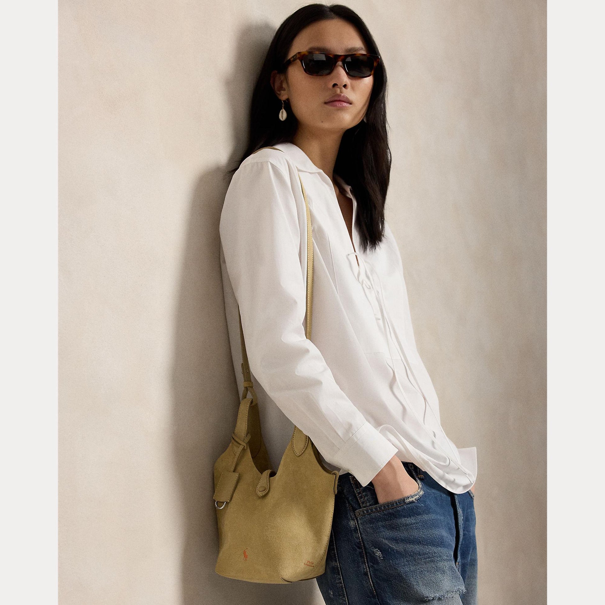 borsa polo play in camoscio 428-972997 005 RALPH LAUREN POLO 