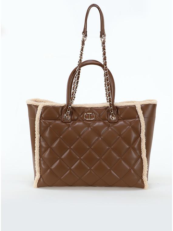 borsa effetto trapuntato 252TD8112 12422 TWINSET 