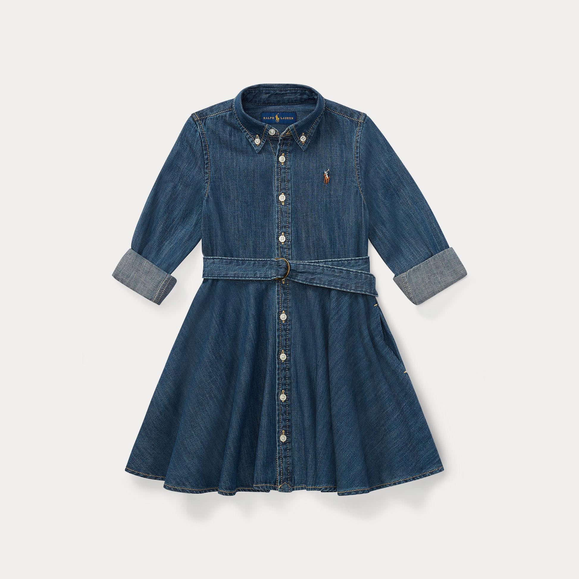 Abito in camicia denim 312-698860 001 RALPH LAUREN POLO 