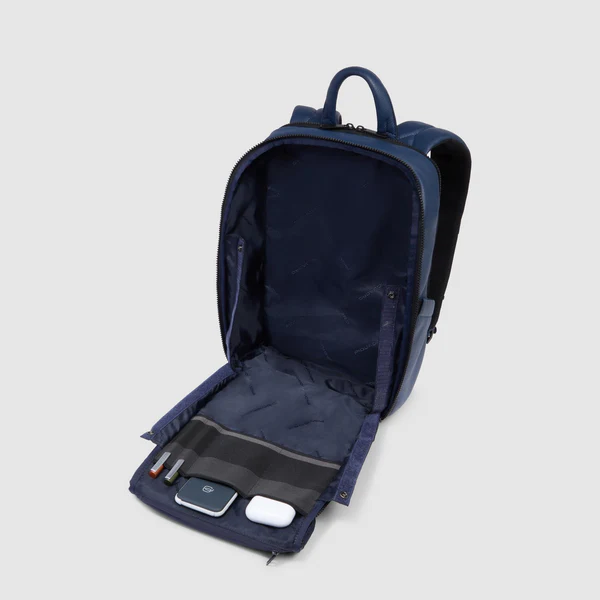 zaino in pelle piquadro CA6610S135 BLU PIQUADRO 