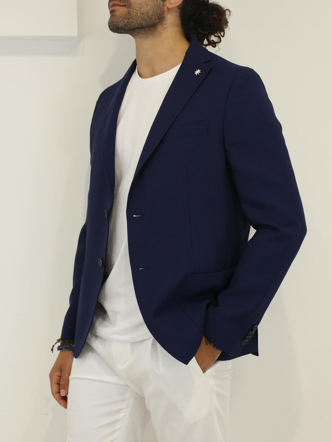 giacca con taschino sul petto 3632G2038 243251 88 MANUEL RITZ 