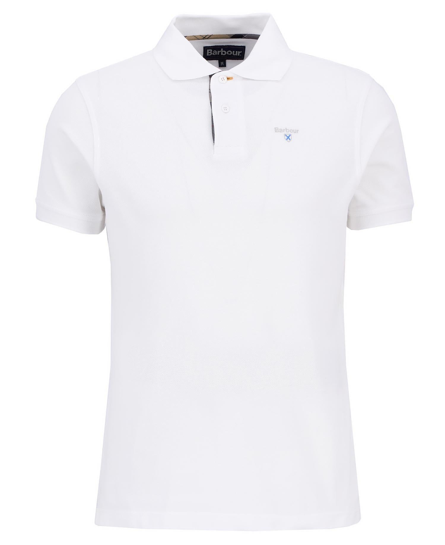 polo in cotone MML0012 WH11 BARBOUR 
