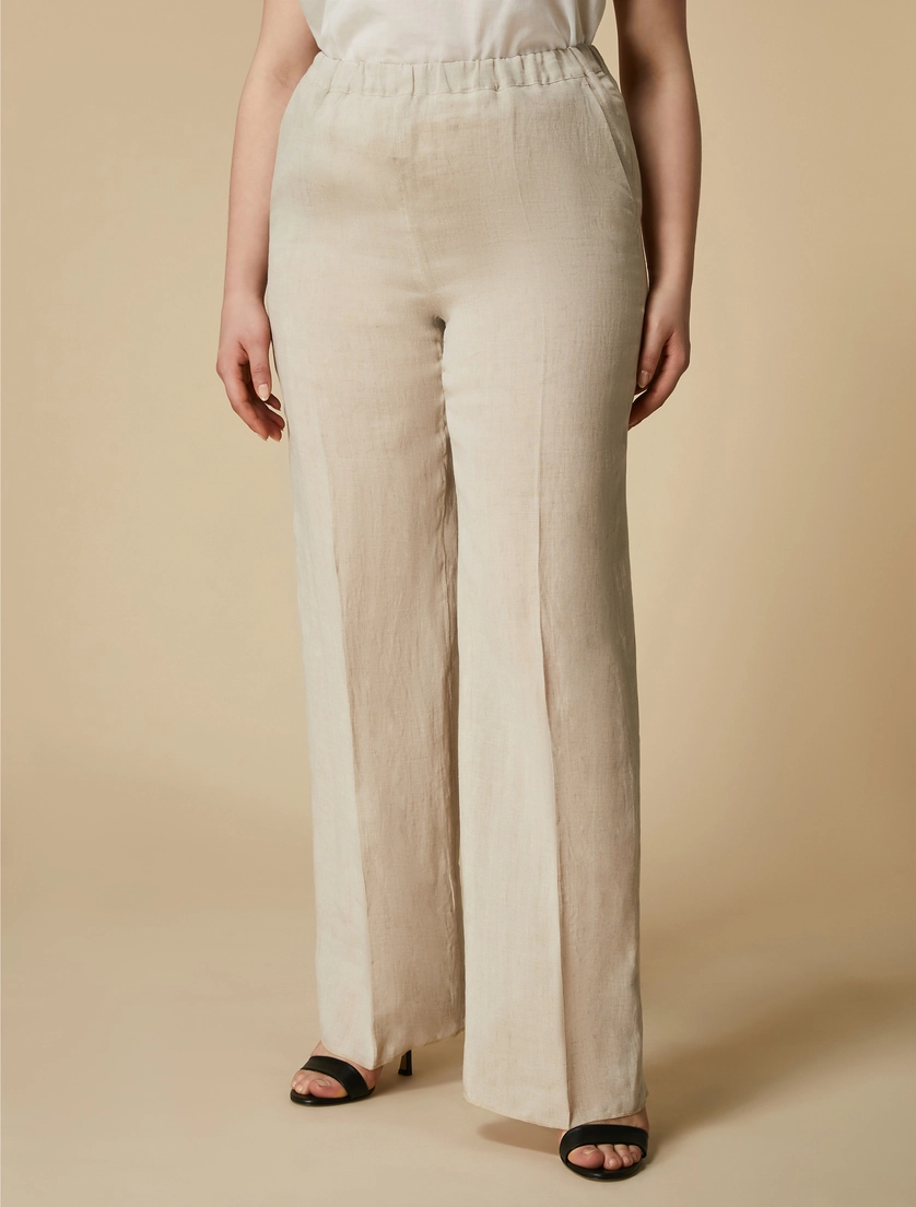 pantalone in lino ROCCO 007 MARINA RINALDI 