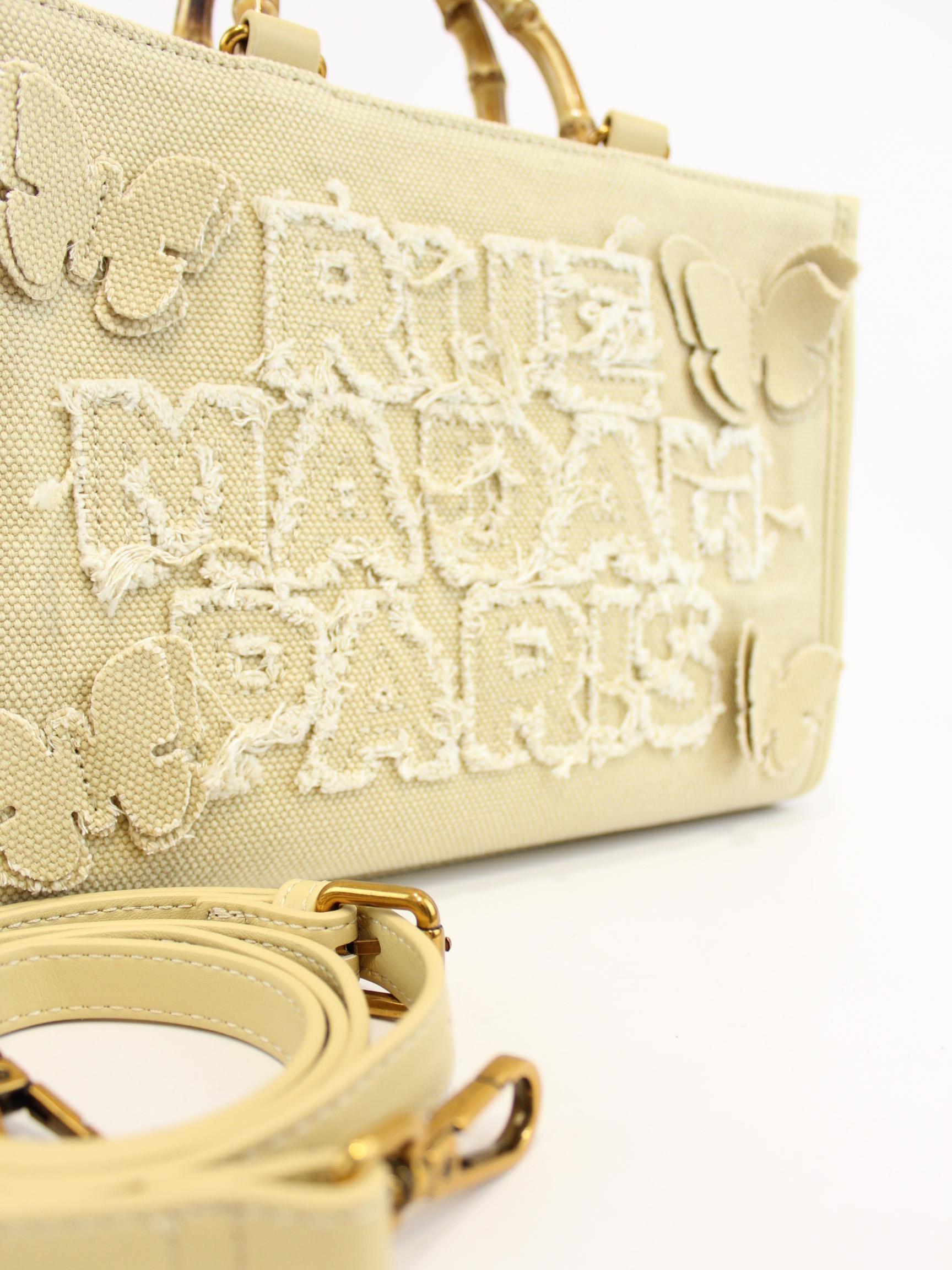 borsa rue madam butterfly mini tote 1448 CREAM RUE MADAM PARIS 