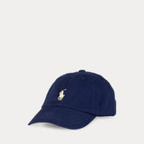 RALPH LAUREN POLO cappello in cotone chino Blu