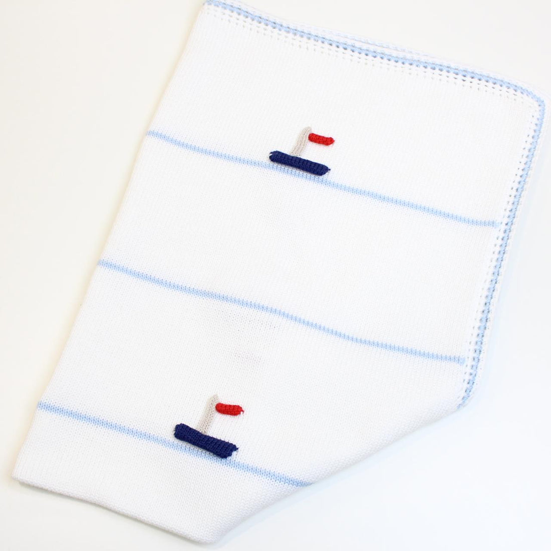 COPERTA cotone NEONATO CON RICAMI BILLY COPERTA UNI PICCOLA GIUGGIOLA 