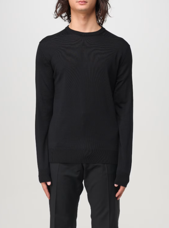 maglioncino in lana con logo 3732M500 243764 99 MANUEL RITZ 