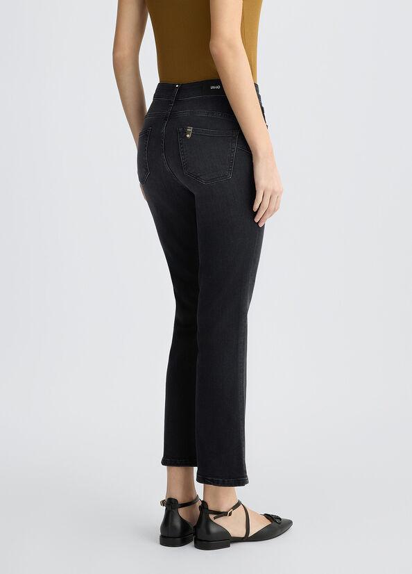 jeans bootcut nero UA5040D4811 88268 liU JO 