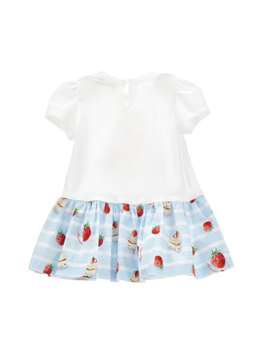 abito fragole winnie the pooh 31G916 7201 9952 MONNALISA 