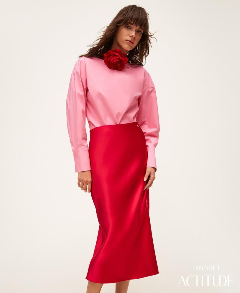 gonna lunga in raso 261AP2252 13160 TWINSET ACTITUDE 