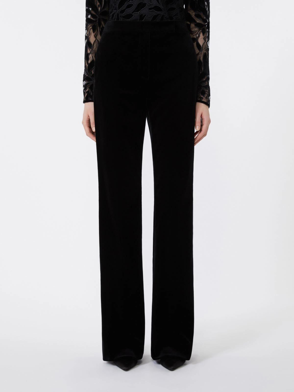 pantalone smoking in velluto VETRINO 007 MAXMARA STUDIO 