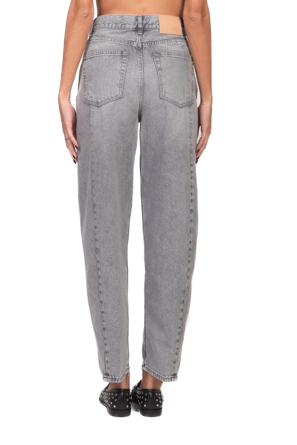 jeans chiara balloon DAB 5156 DENIM GRIGIO VICOLO 