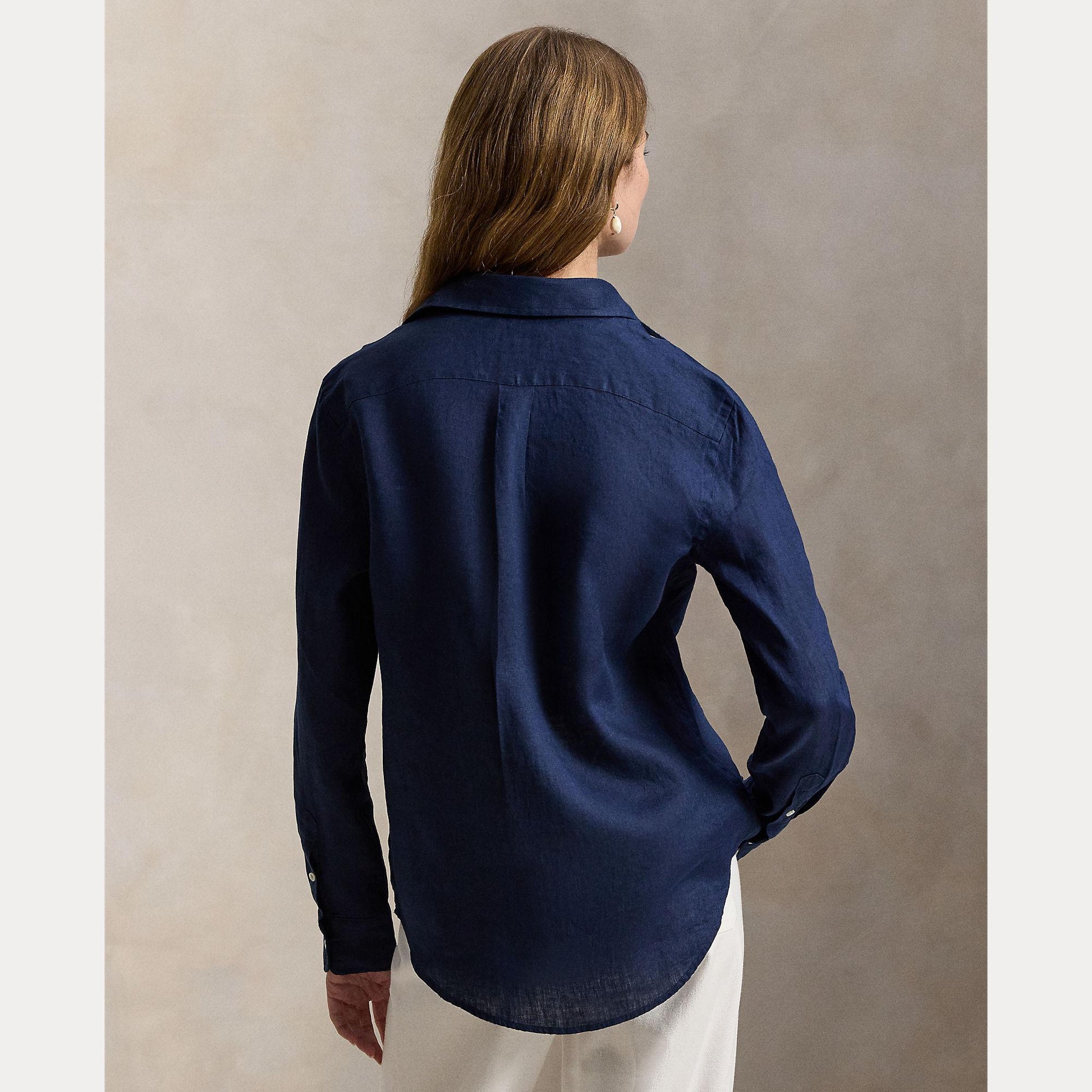 camicia in lino 211-970730 519 RALPH LAUREN POLO 