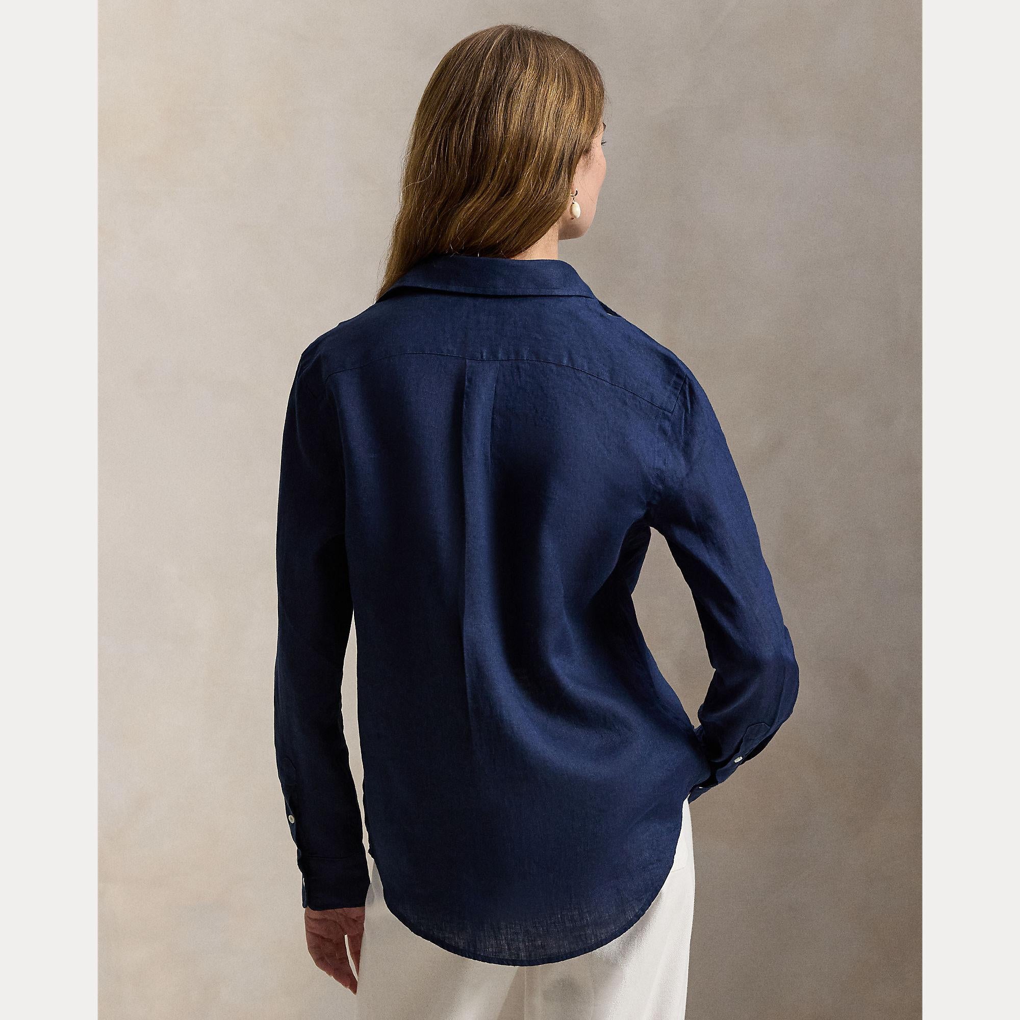 camicia in lino 211-970730 519 RALPH LAUREN POLO 