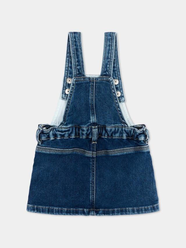 salopette in denim K00719 KXBR0 K01 DIESEL 