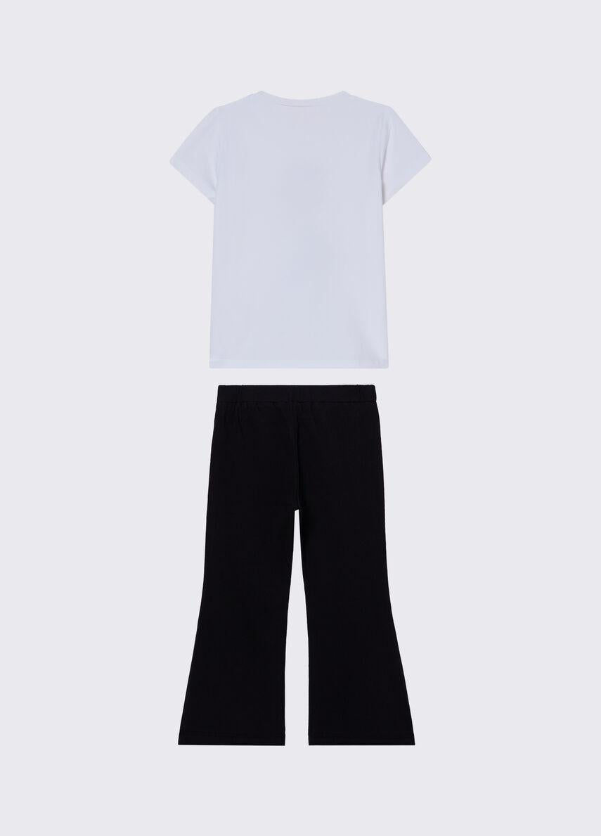 completo top e leggins KA6057JS003 03Q51 LIU JO JUNIOR 