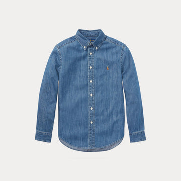 camicia con logo pony 323-713843 001 RALPH LAUREN POLO 