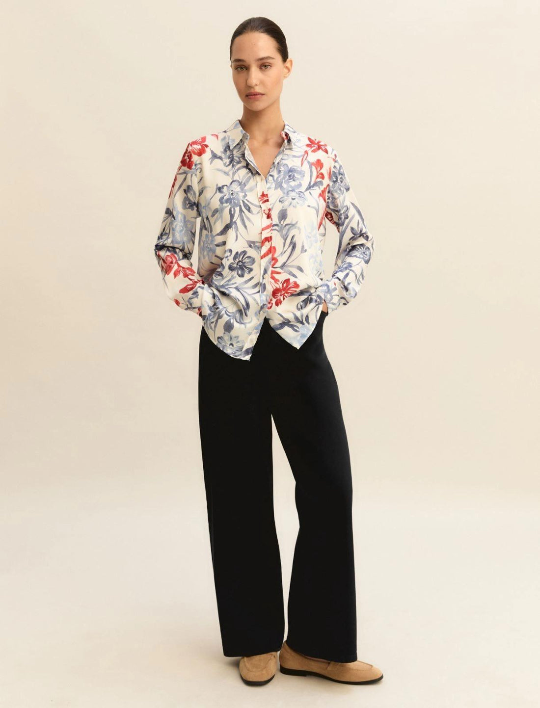 camicia in twill EMMANGEL 014 EMME MARELLA 