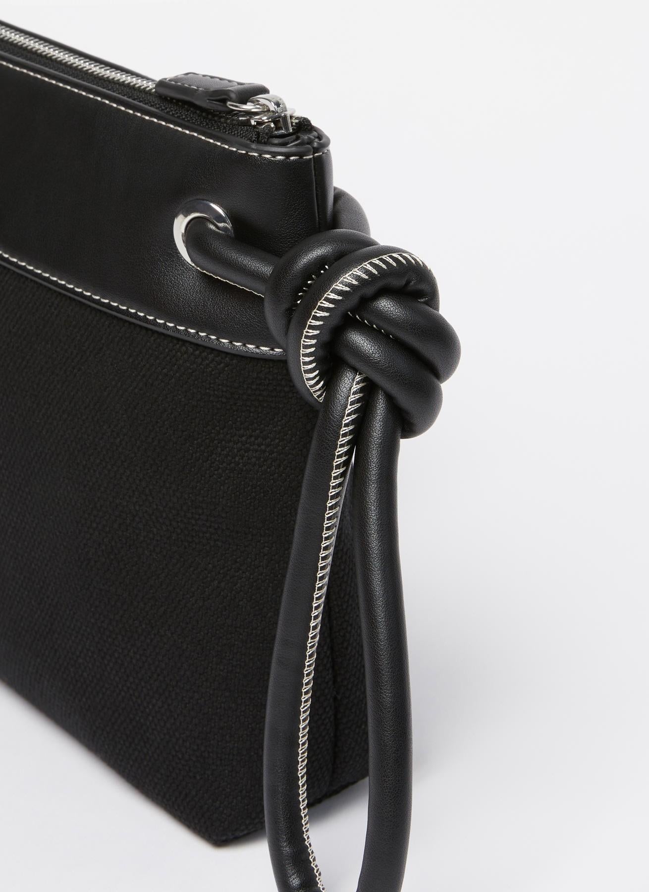 borsa rettangolare in canvas BCHFRISIA 002 MAXMARABEACHWEAR 