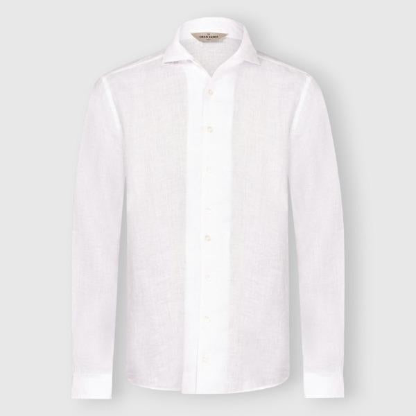 camicia lino vintage 61183 50002 001 GRAN SASSO 