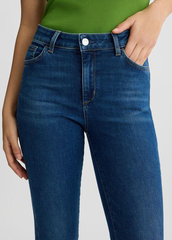 jeans blu a zampa UA5082D4988 78806 liU JO 
