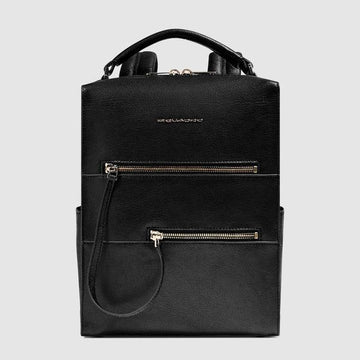 Zaino in pelle con doppia zip CA6771W140 N PIQUADRO 