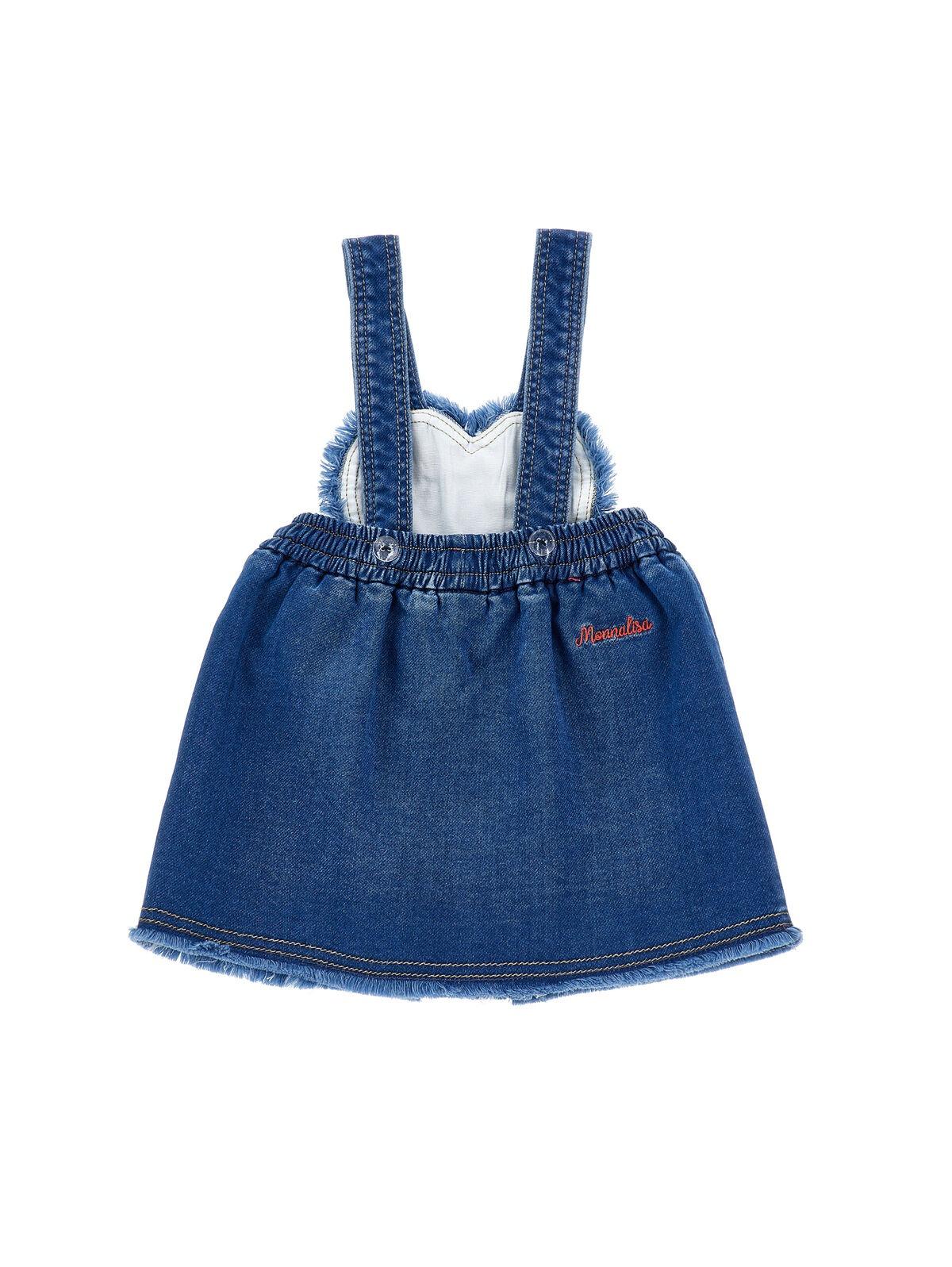 salopette in denim 39F703 6043 0055 MONNALISA 