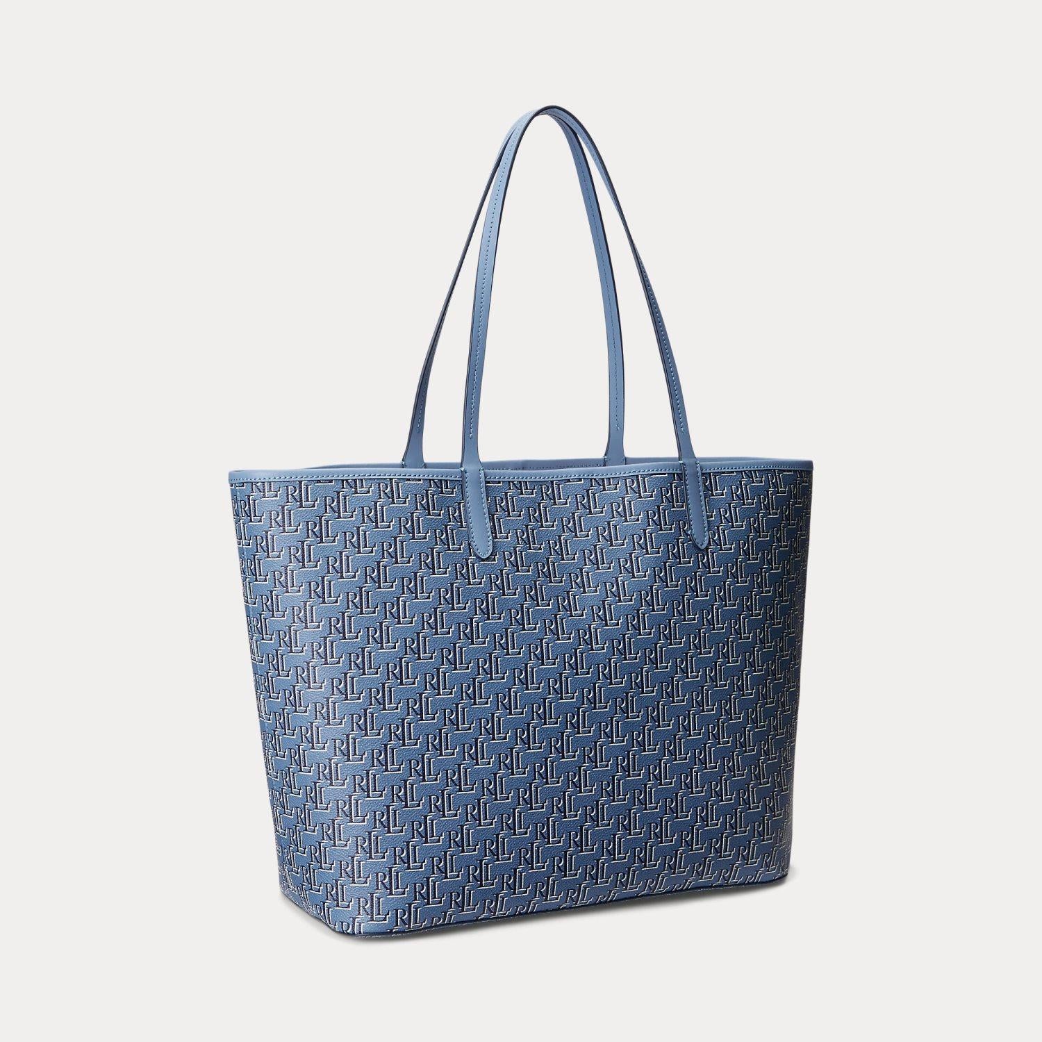 Borsa media con logo all over 431-871752 020 LAUREN RALPH LAUREN 