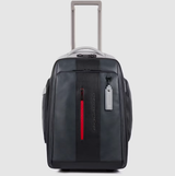 PIQUADRO trolley cabina/zaino porta notebook Nero