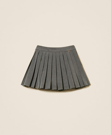 minigonna in flanella 252GJ2271 11727 TWINSET GIRL 