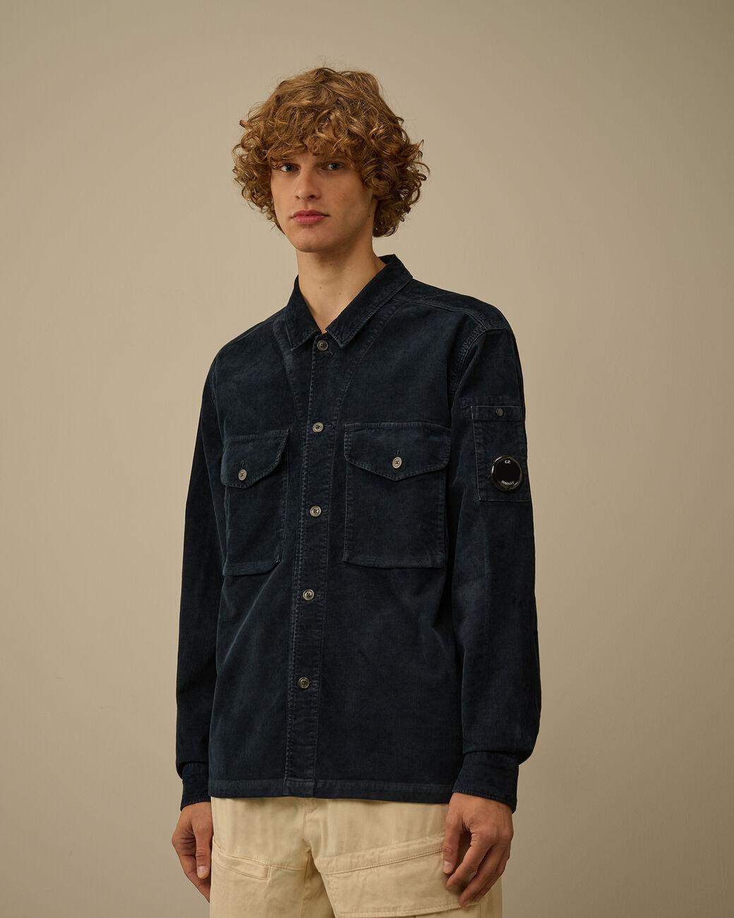 camicia overshirt 19CMOS072A 006410O 888 CP COMPANY 