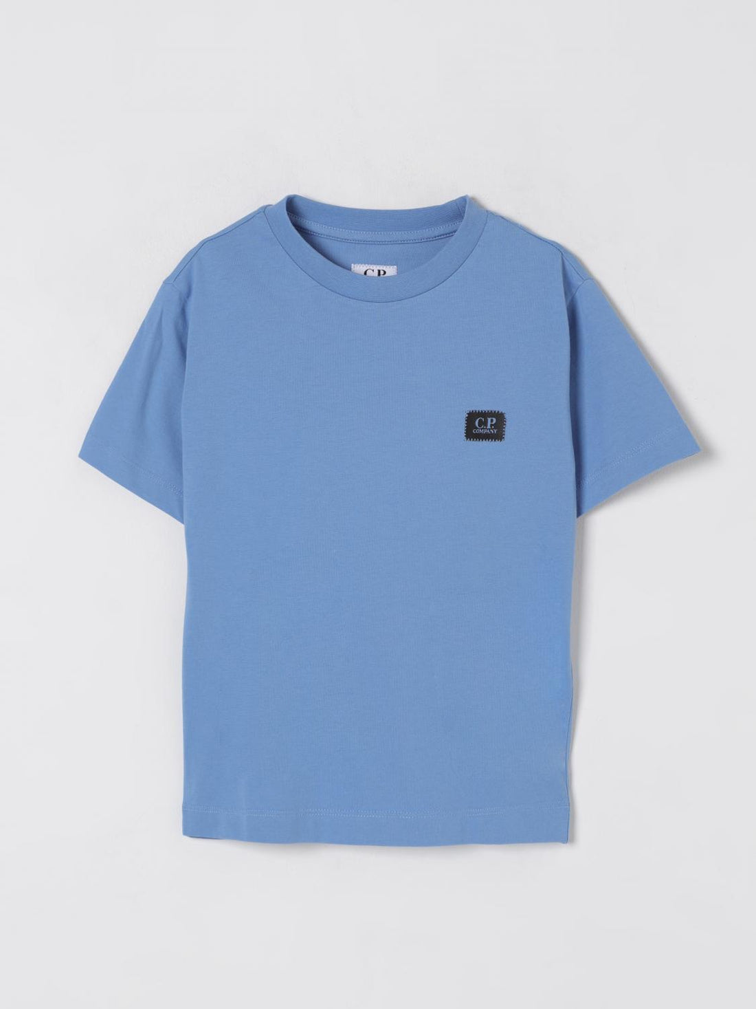 t-shirt con ricamo logo petto C6M008LAA17 40532 CP COMPANY KIDS 