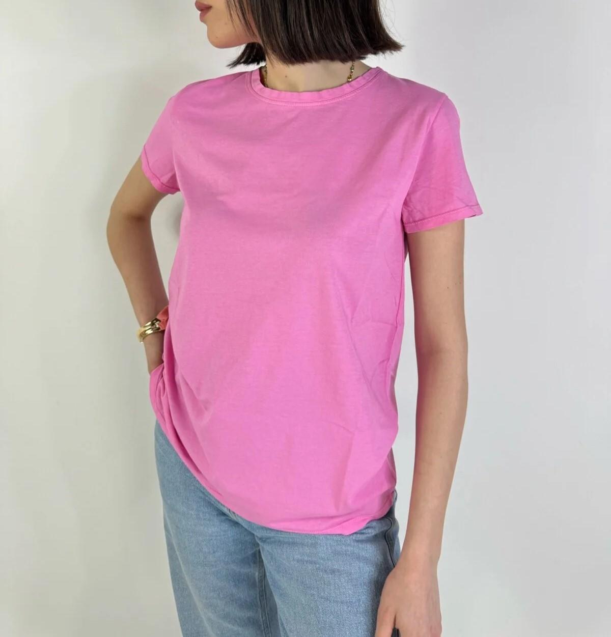 t-shirt basic UD0057 FUCSIA VICOLO 