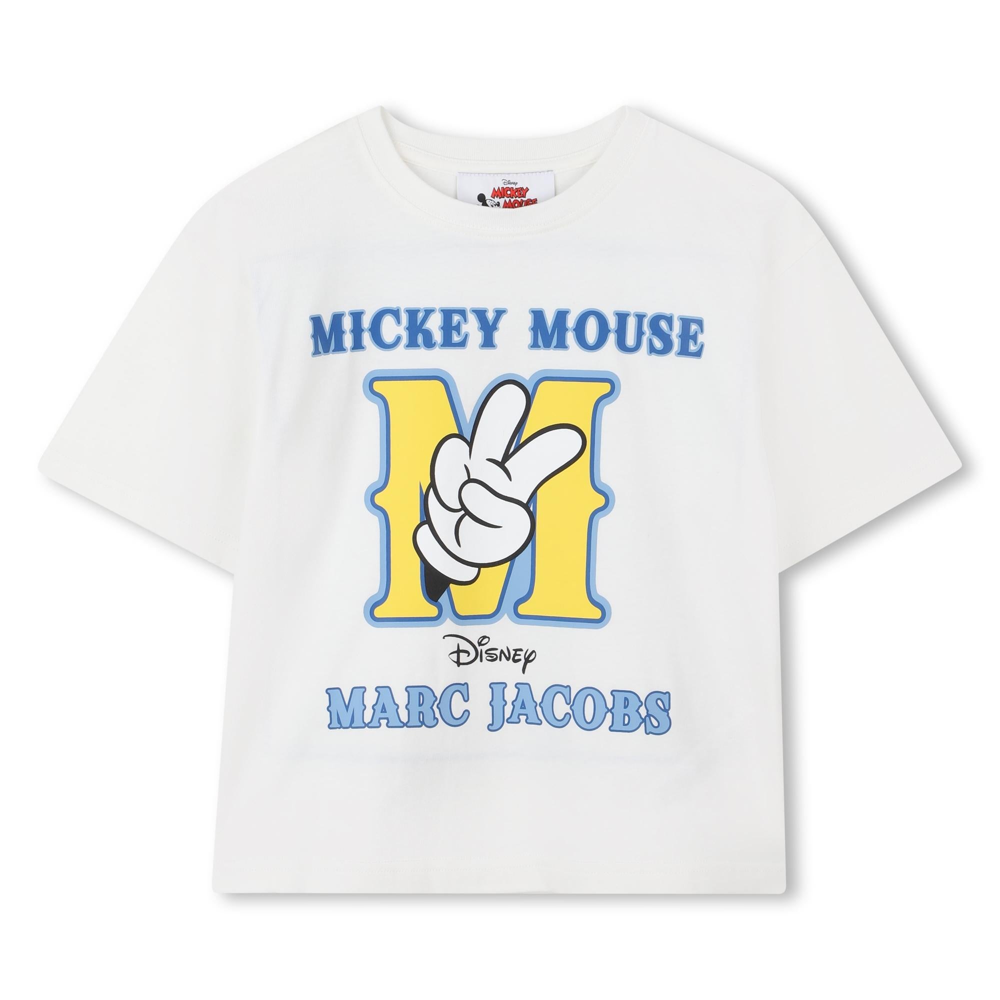 t-shirt disney mickey mouse W60692 126 MARC JACOBS KIDS 