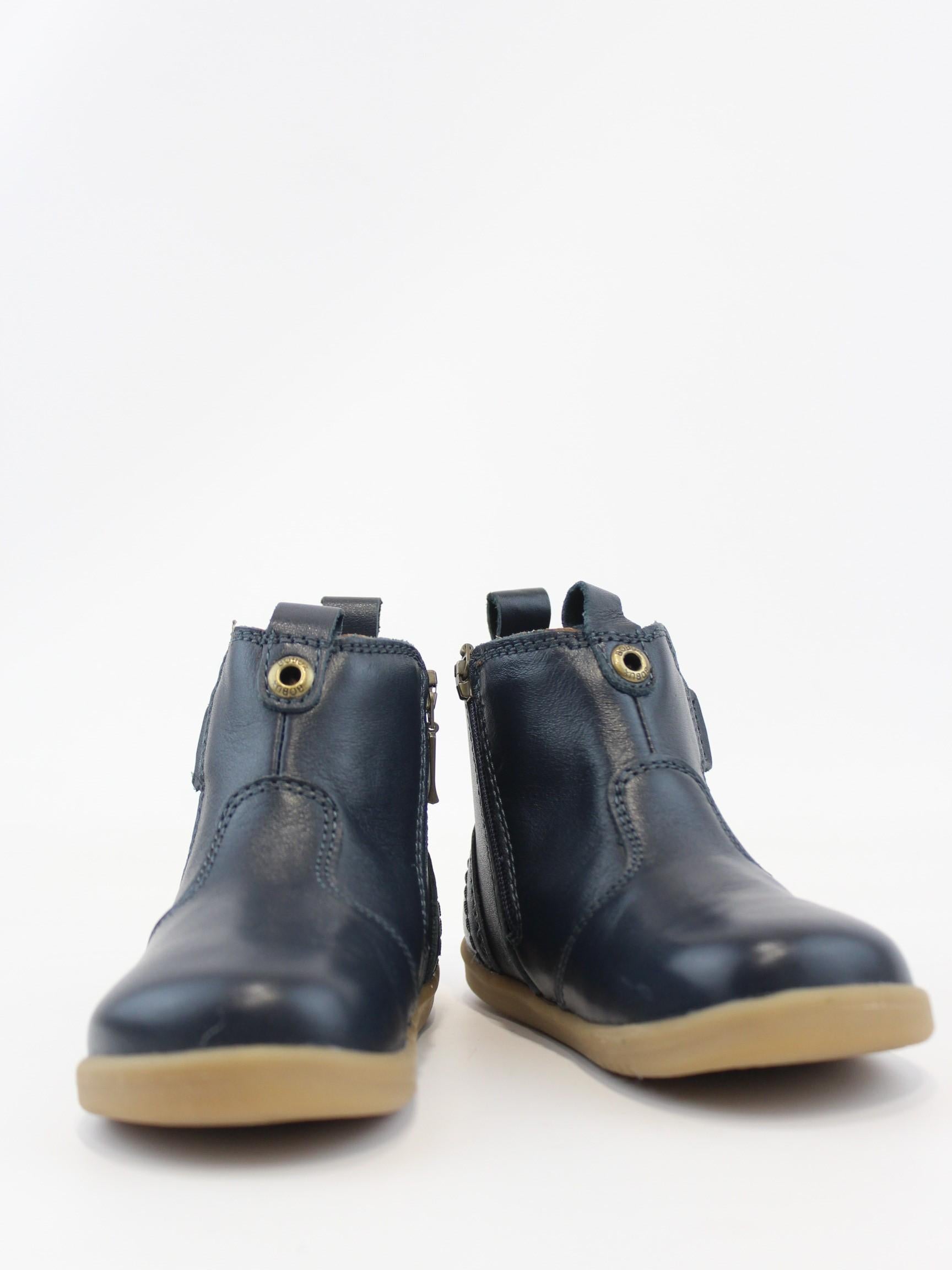 stivaletto con zip BQ10013DBYLE NAVY BOBUX 