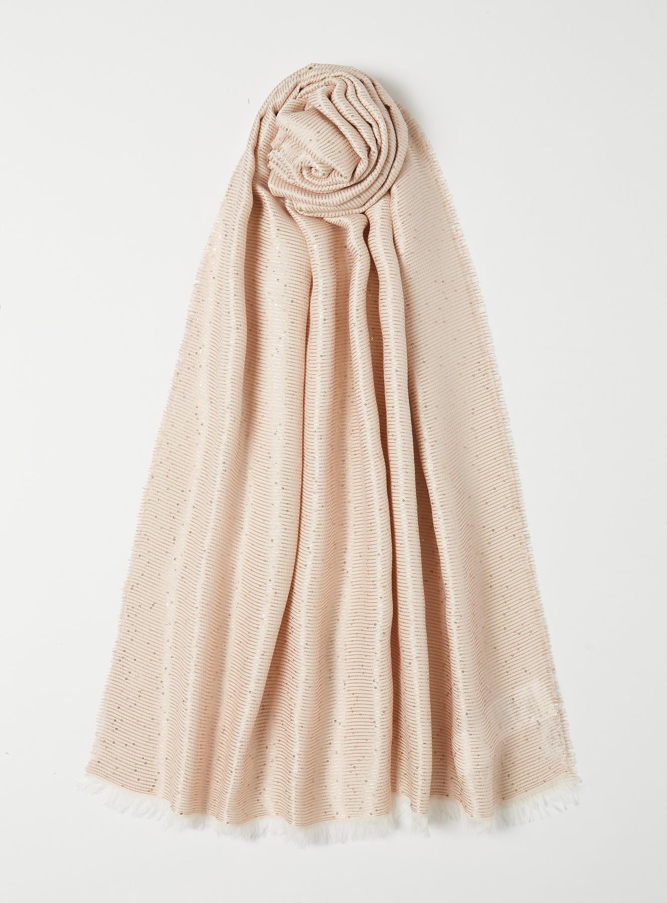 stola in modal con pailettes MLAEMBLEMA 003 MARella ACCESSORI 