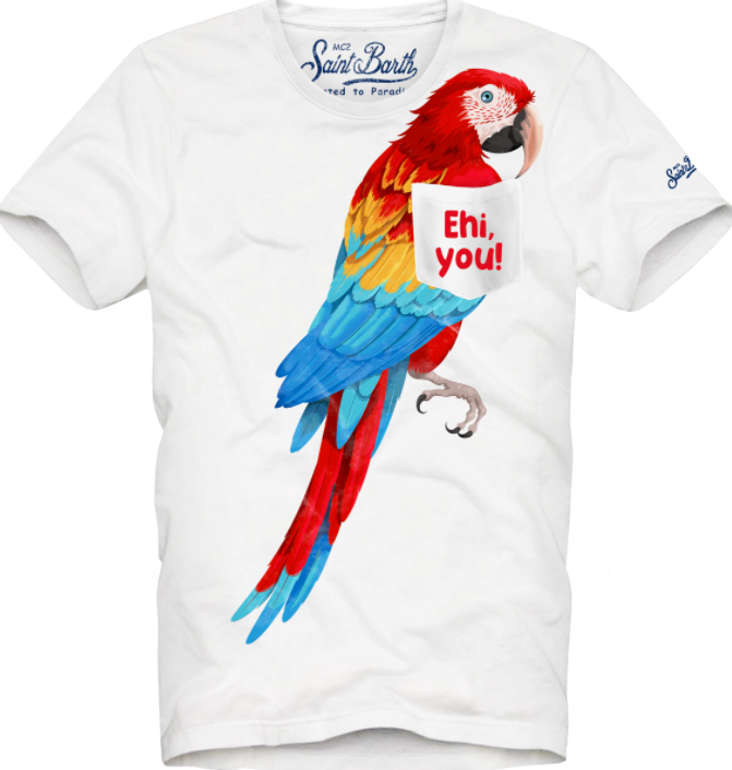 T-SHIRT CARTONE EDDY EMPG01 MC2 SAINT BARTH 