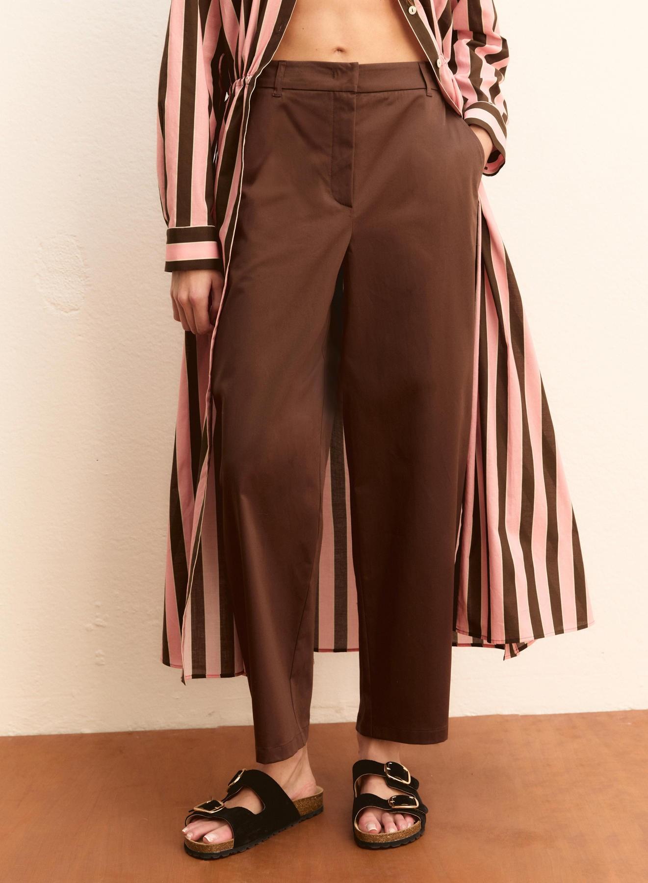 pantalone in raso stretch EMIVERANDA 002 EMME MARELLA 