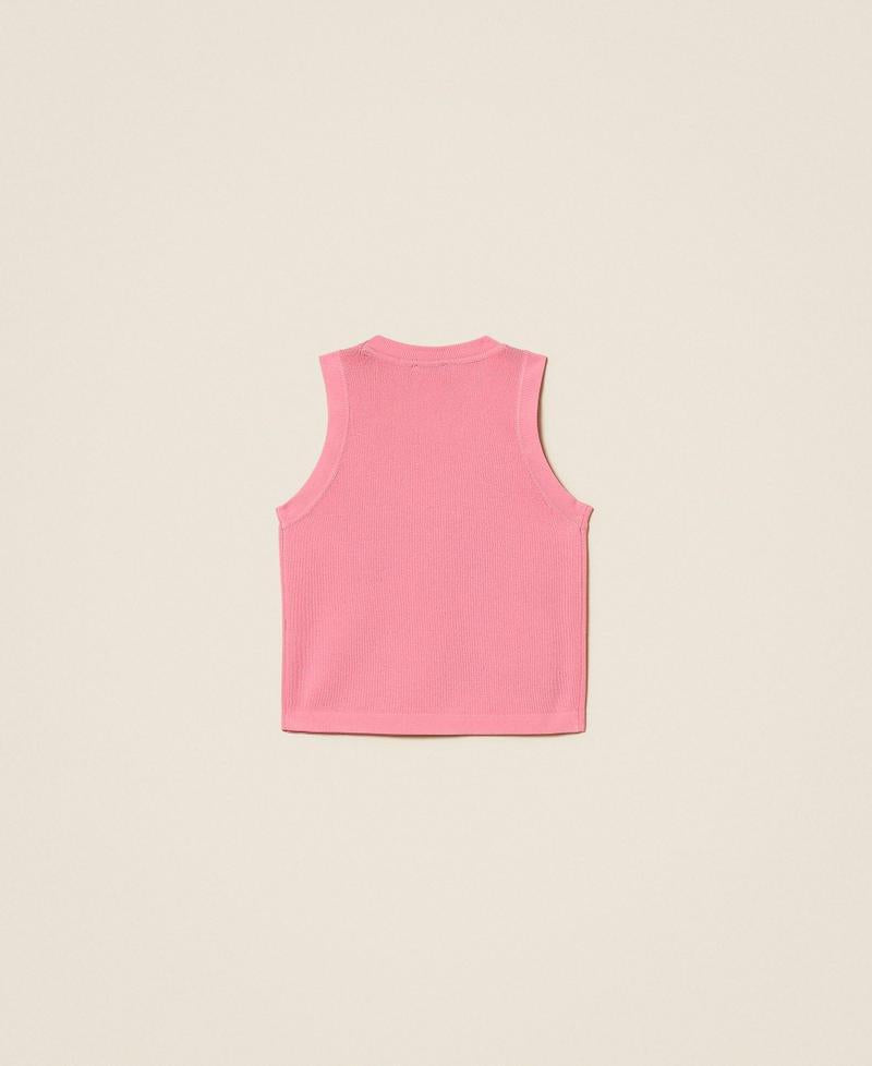 top con bottoni 261GJ3062 07207 TWINSET GIRL 