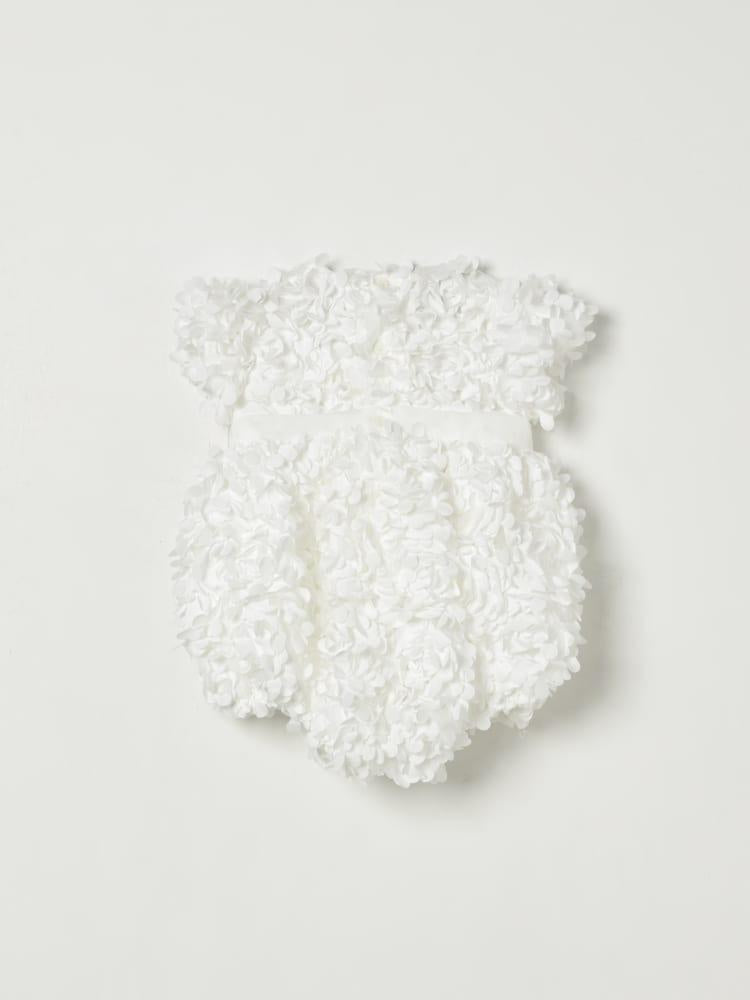 abito con petali all over 1CBPG02 X30 LA STUPENDERIA 