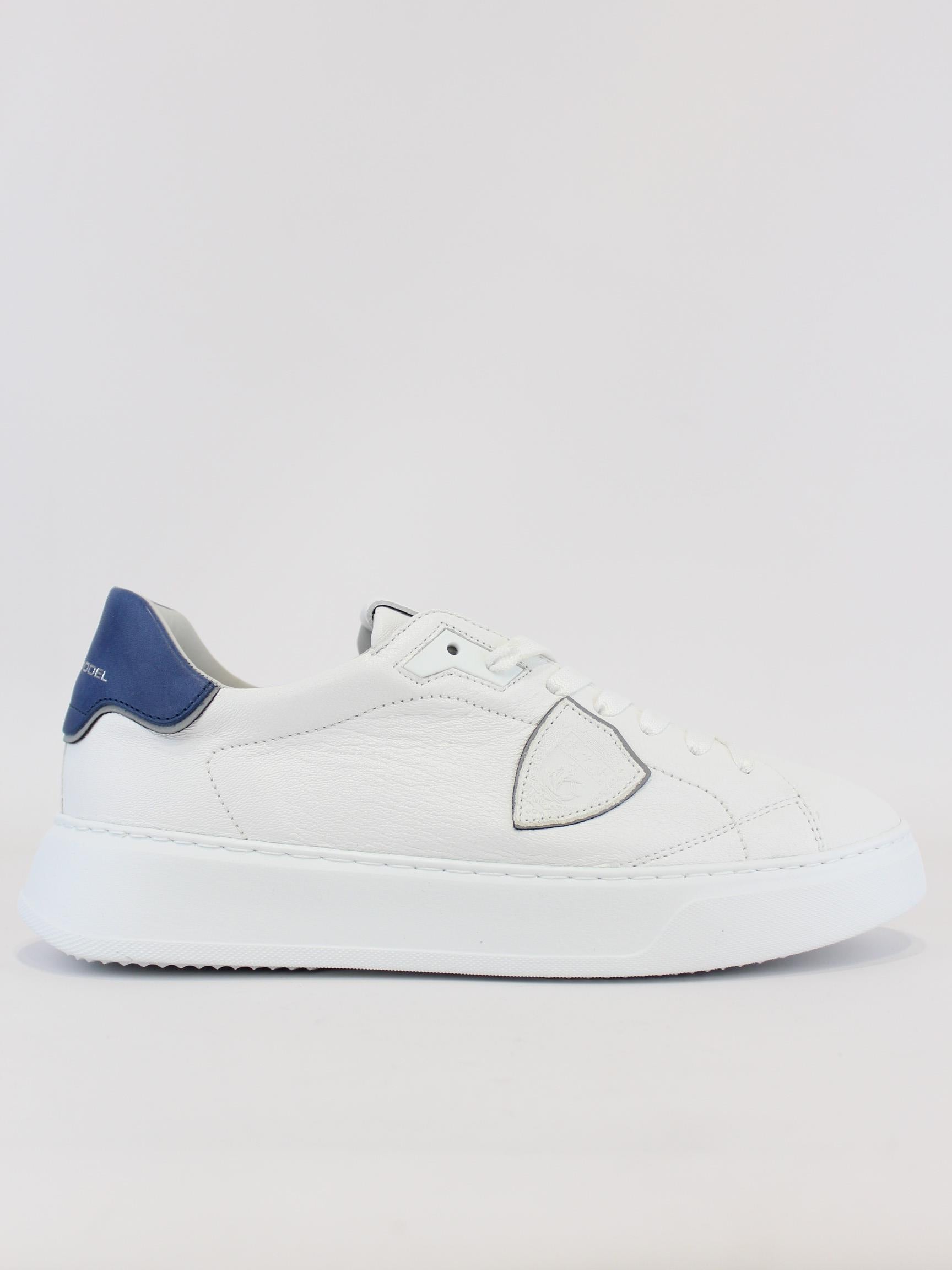 sneakers in pelle con logo BTLU WX13 PHILIPPE MODEL 