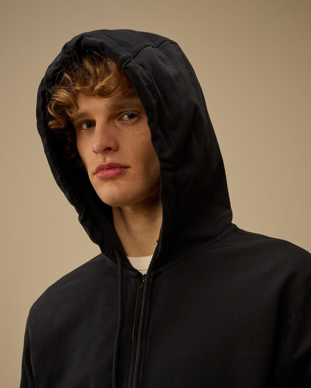 felpa fleece zip 20CMSS081A 002246G 888 CP COMPANY 